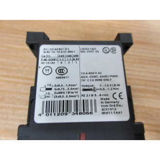 Siemens 3RH1122-1AP60 Sirius Contactor Relay 3RH11221AP60 - Used