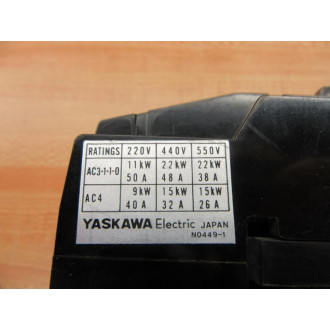 Yaskawa Electric HI-35E2T2CU Contactor HI35E2T2CU - Used