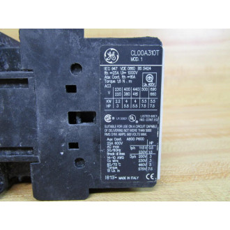 General Electric CL00A310T GE Contactor CL00-10E Coil LB1A3 - Used