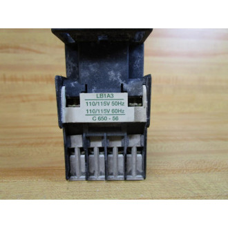 General Electric CL00A310T GE Contactor CL00-10E Coil LB1A3 - Used