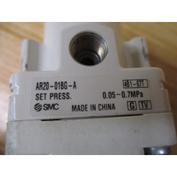 SMC AR20-01BG-A Regulator AR2001BGA WBracket - Used