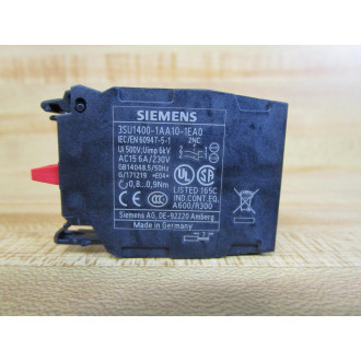 Siemens 3SU1400-1AA10-1EA0 Contact Module 3SU14001AA101EA0