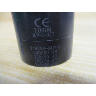 Asco 21675B-042-D Coil 21675B042D