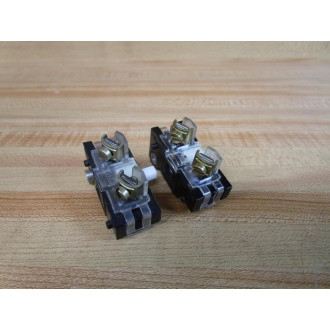 General Electric CR104PXC01L GE Contact Block CR104P WO Guard (Pack of 2) - New No Box
