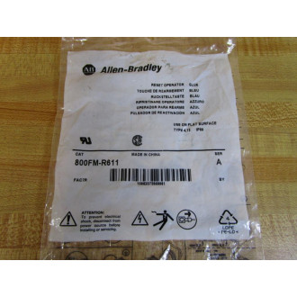 Allen Bradley 800FM-R611 Push Button 800FMR611