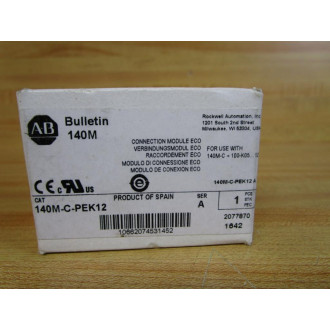 Allen Bradley 140M-C-PEK12 Connection Module 140MCPEK12