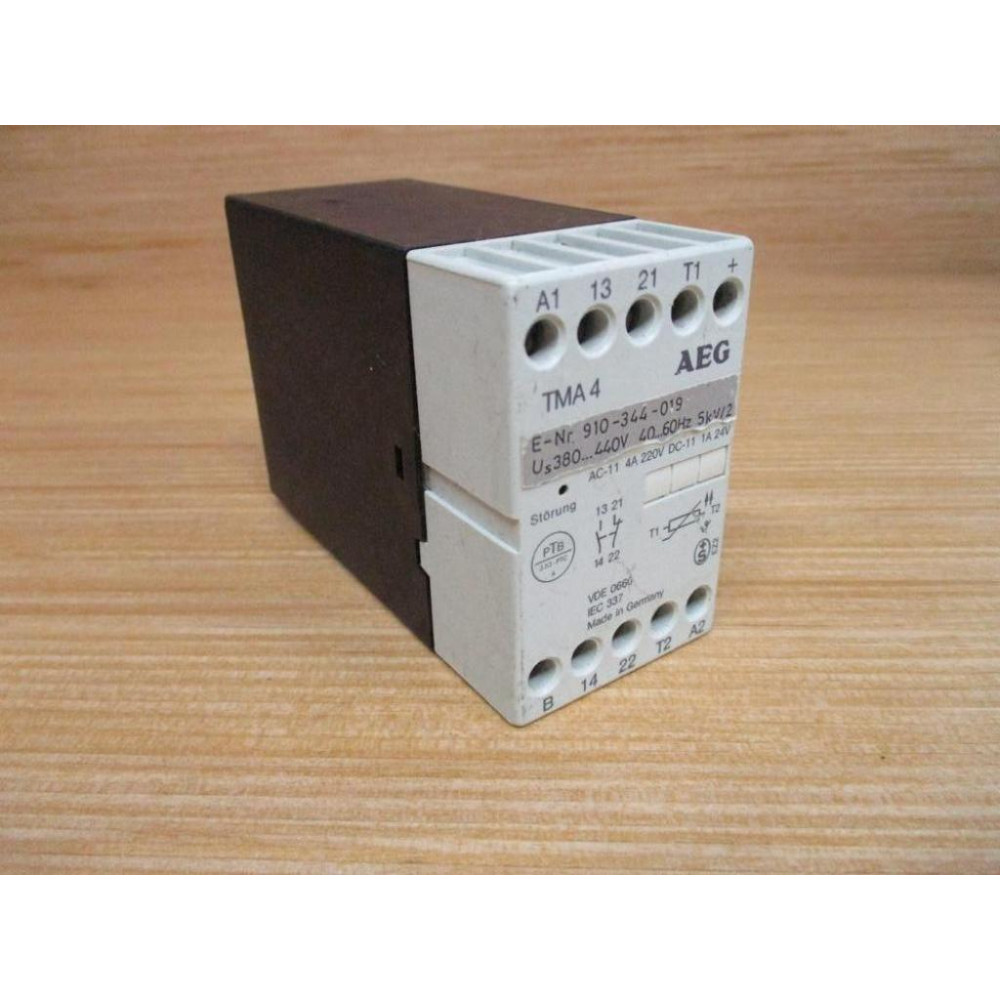 AEG 910-344-019 Relay TMA4 - Used