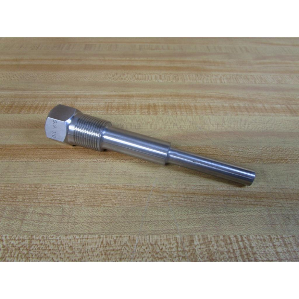 Omega 316 S.S. Thermocouple Sheath 316SS 1" Thread 12" NPT - New No Box