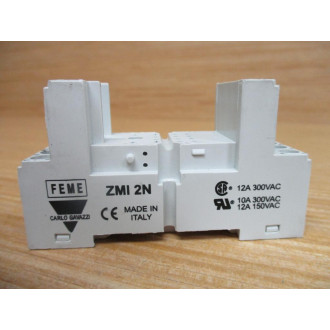 Carlo Gavazzi ZMI 2N Relay Socket ZMI2N (Pack of 3) - New No Box