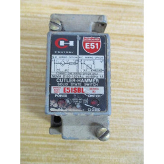 Cutler Hammer E51SBL Eaton Switch Body Ser. B2, W Base - Used