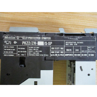 KlocknerMoeller PKZ2ZMS-SP Starter PKZ2ZMSSP - Used