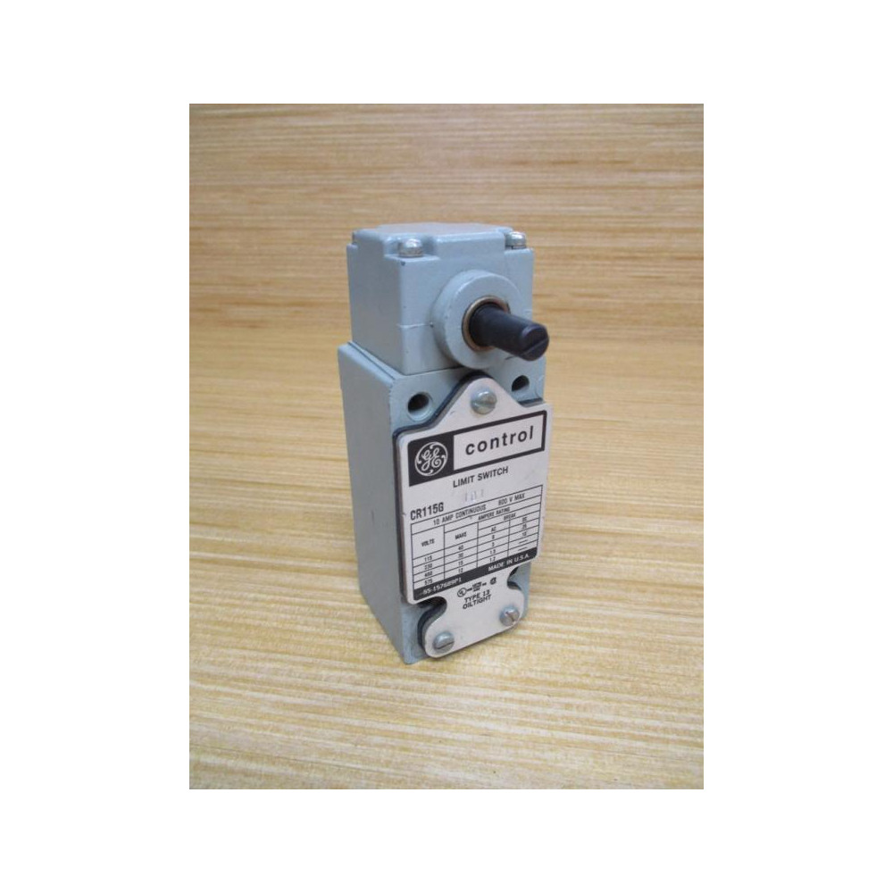 GE General Electric CR115G101 Limit Switch Track-Type - Used