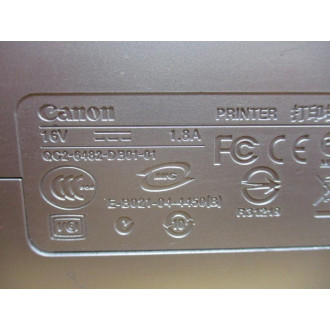 Canon QC2-6482-DB01-01 Pixma iP90V Printer QC26482DB0101 - Used