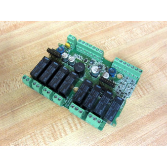 Omron 4319406-7 8 Relay Output Board For ZEN-20C1DR-D-V2 - Used