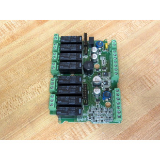 Omron 4319406-7 8 Relay Output Board For ZEN-20C1DR-D-V2 - Used