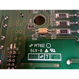 Omron 4319406-7 8 Relay Output Board For ZEN-20C1DR-D-V2 - Used
