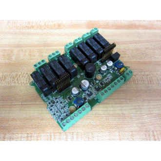 Omron 4319406-7 8 Relay Output Board For ZEN-20C1DR-D-V2 - Used
