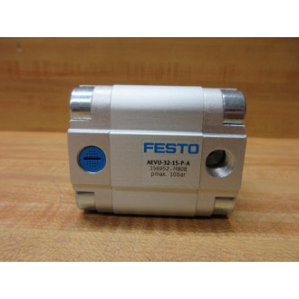 Festo AEVU-32-15-P-A Compact Cylinder 156952 - New No Box