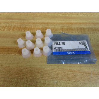 SMC ZP16US-X19 Vacuum Pad ZP4D43 (Pack of 10)