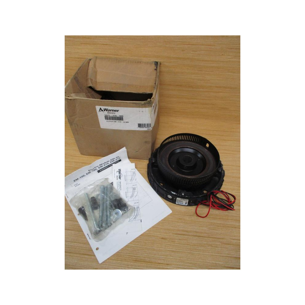 Warner Electric 5371-270-009 Motor Clutch EM 210-10