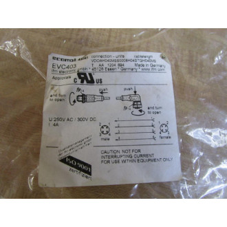 IFM Efector EVC403 Connection Cable VDOAH040MSS0008H04STGH040MS