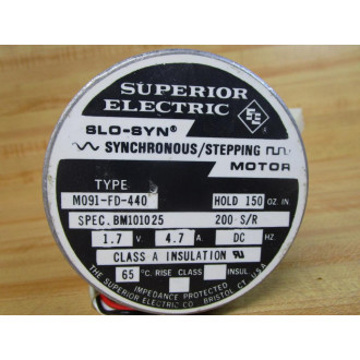 Superior Electric M091-FD-440 SLO-SYN Stepping Motor M091FD440 - Used