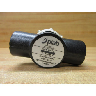 Piab PPSF.375-X10 Filter Assembly PPX10RE - New No Box