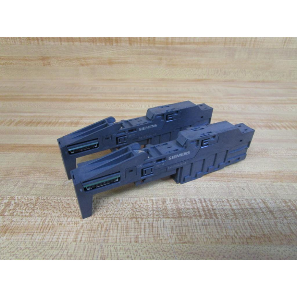 Siemens 6ES7 193-4CA50-0AA0 Terminal Module (Pack of 2) - Used