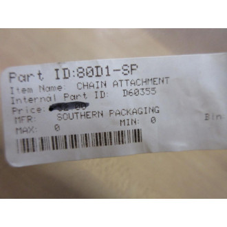 Hitachi 80D1-SP Chain Attachment 80D1SP (Pack of 3) - New No Box
