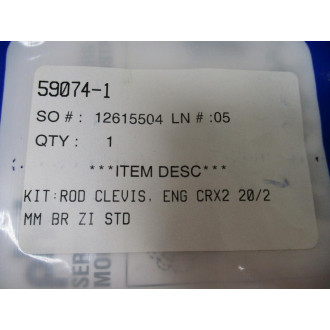 PHD 59074-1 Clevis Rod Kit 590741