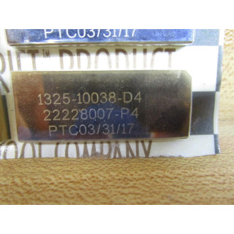 Peterson Tool 1325-10038-D4 Insert 22228007-P4 (Pack of 10)