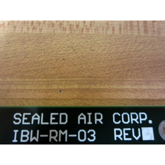Sealed Air IBW-RM-03 Circuit Board IBWRM03 - Used