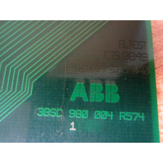ABB 3HAC2424-1 DSQC369 Back Plane 3BSC980004R574 Non-Refundable - Parts Only