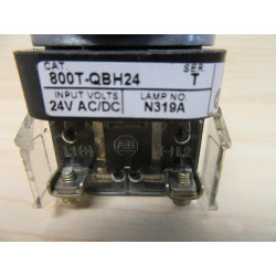 Allen Bradley 800T-QBH24B Push Button Switch - Used