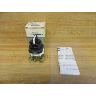 Allen Bradley 800H-JR2KA1AAXX Selector Switch