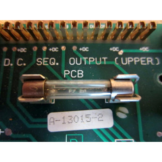 Barber-Colman A-13015-200 DC Sequence Output Upper PCB A-13015-2 A-13015-2 - Used