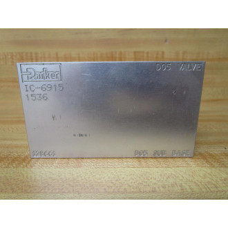 Parker IC-6915 1536 Manifold Block IC-6915 - New No Box