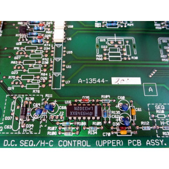 Barber-Colman A-13544-200 DC SeqH-C Control PCB A13544200 - Used