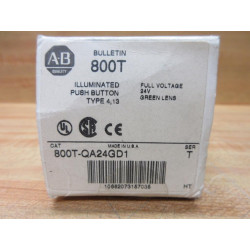Allen Bradley 800T-QA24GD1 Push Button Switch