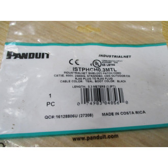 Panduit ISTPHCH0.3MTL IndustrialNet Patch Cord ISTPHCH03MTL