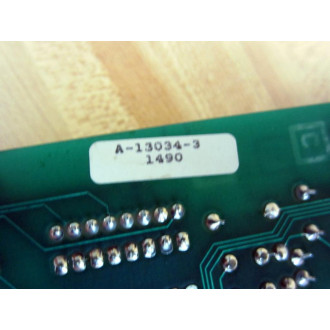 Barber-Colman A-13034-3 HeatCool PCB A130343 Ass'y A-13034-2 - Used