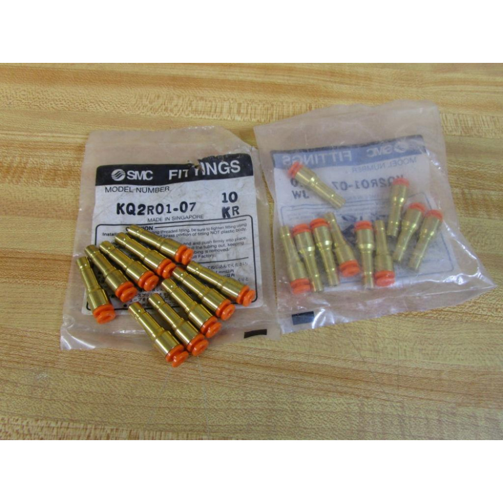 SMC KQ2R01-07 Reducer Fitting KQ2R0107 (Pack of 20)