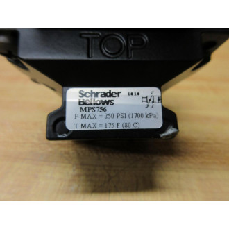 Parker MPS756 Safety Lockout Manual Slide Air Valve Chipped Corner - New No Box