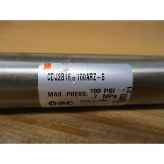 SMC CDJ2B16-100ARZ-B Cylinder CDJ2B16100ARZB - New No Box