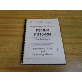 FSC 1526-002 Installation Guide & Operating Manual 1526002 - New No Box