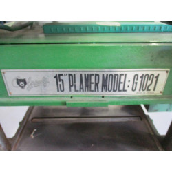 Grizzley G1021 15" Planer - Used