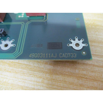 ABB 49Q03111AJ Circuit Board CAD733 - Parts Only