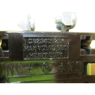 GE General Electric CR2940UA202C Pushbutton Oiltight W CR2340U201