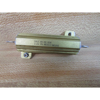 Dale Vishay RH-50 Resistor RH50 50Ω 2.2Ω 3% (Pack of 2) - Used