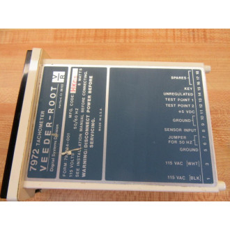 Veeder-Root 7972 Tachometer - Used